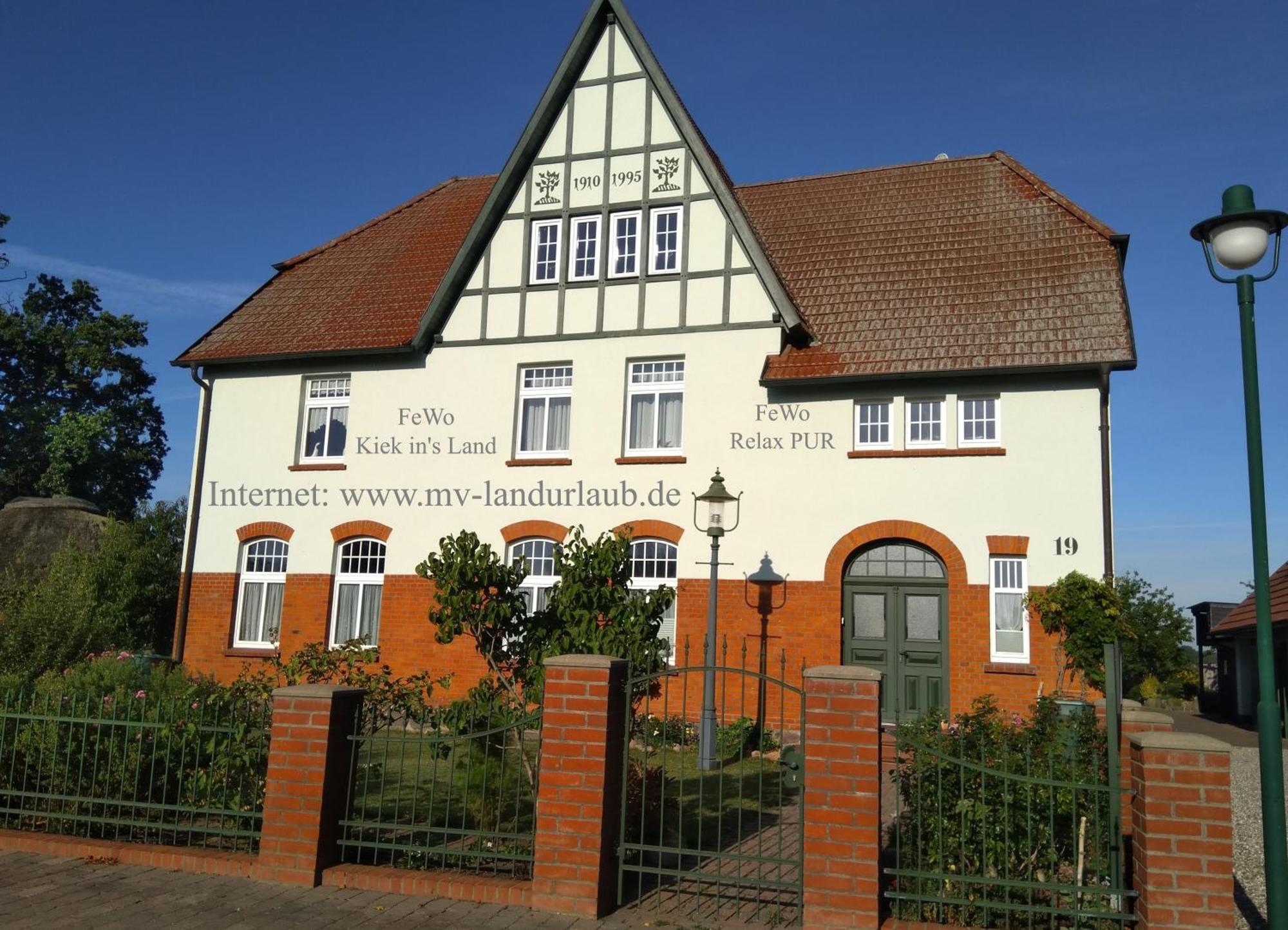 Apartamento Landtraum Im Traumland Mecklenburg Warin Exterior foto